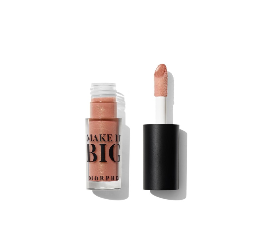 Makeup Morphe Lip Gloss | Make It Big Plumping Lip Gloss- Extra Exposed