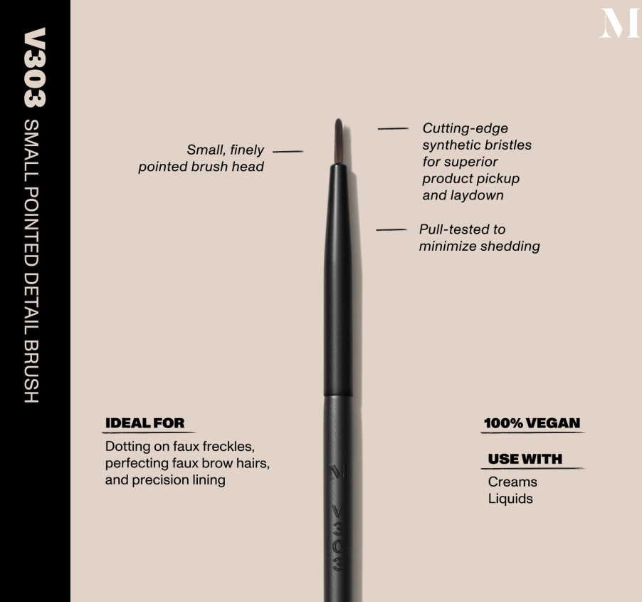 Brushes & Tools Morphe Vegan Brushes | V303 - Small Pointed Detail Brush