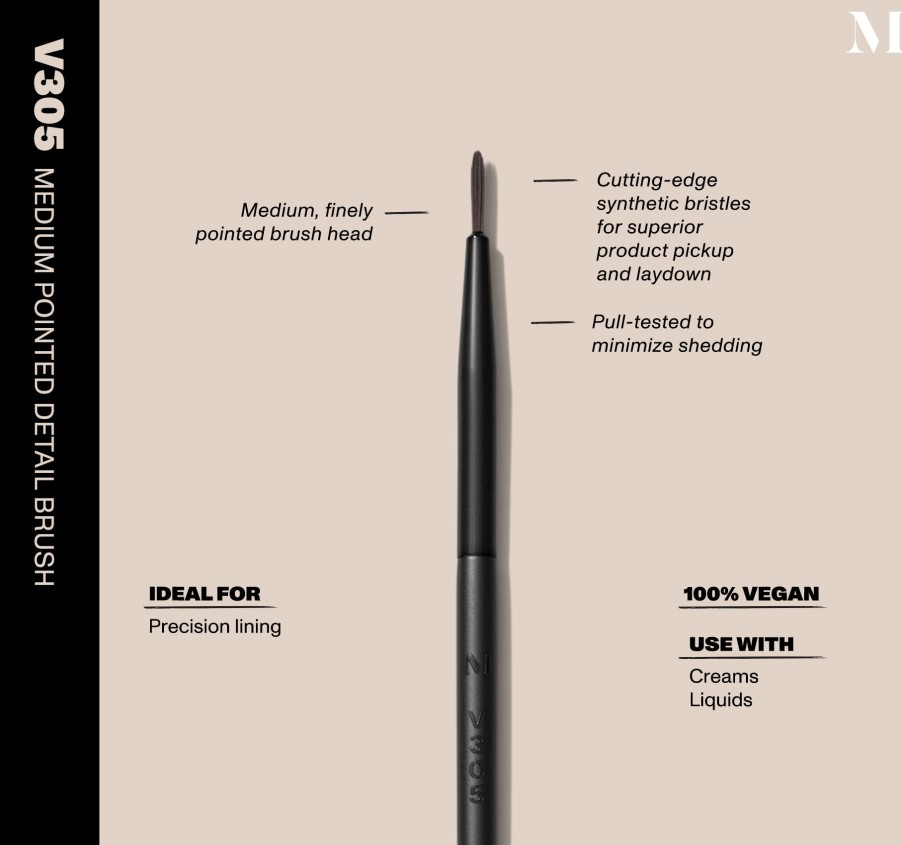 Brushes & Tools Morphe Vegan Brushes | V305 - Medium Pointed Detail Brush